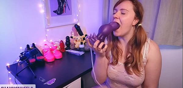  BAD DRAGON REVIEW   CREAMPIE - Shannon Heels
